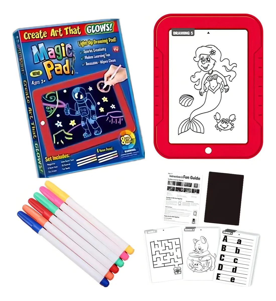 Tableta De Dibujo Con Luz Led